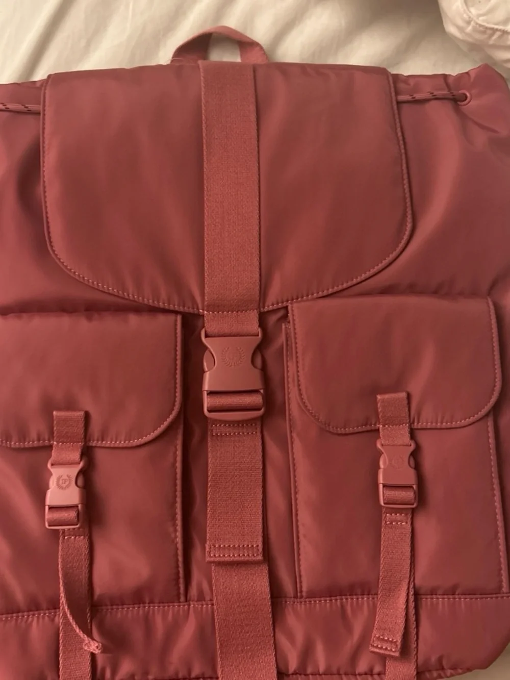 Burgundy Victoria’s secret PINK book bag